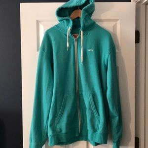 Vans hooded full zip with pockets sweatshirt